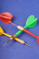 colorful darts