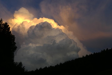 Obraz premium Gewitterwolken