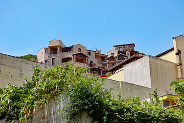 Sardinien Häuser in Villasimius