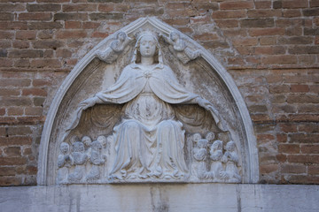 old architecture in  Venice ,Italy,2019