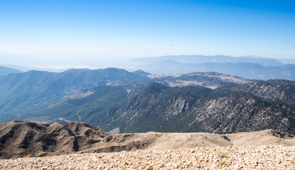 The coast of Mediterranean sea