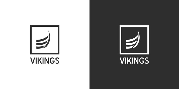 Viking Ship Logo Stock Illustrations – 1,147 Viking Ship Logo
