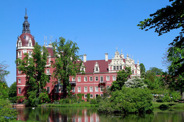 Pueckler Park, Castle Muskau, Prince Pueckler, Pueckler, Park, Bad Muskau, Saxony, Germany, Europe