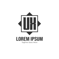 UX Letter Logo Design. Creative Modern UX Letters Icon Illustration