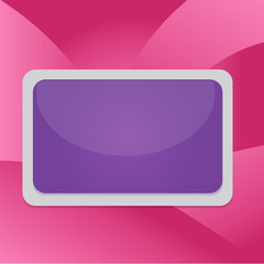 Board rectangle white frame empty blank space fixed color surface plank Design business Empty copy space text for Ad website promotion isolated Banner template