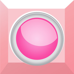 Circle button colored sphere switch center background middle round shaped Design business concept Empty copy text for Web banners promotional material mock up template