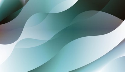 Blurred Decorative Design In Abstract Style With Wave, Curve Lines. For Design, Presentation, Business. Vector Illustration.
