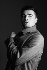 Fototapeta premium portrait of young man