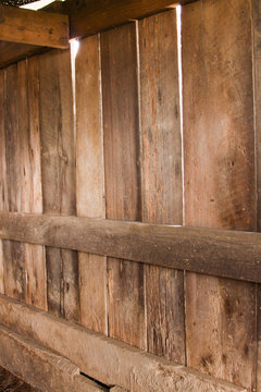 old barn wall