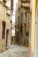 Fototapeta premium Altstadtszene Labin, Kroatien