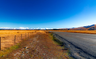 Fototapeta premium Road, New Zealnd
