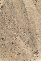 Textured background made of sand water blur