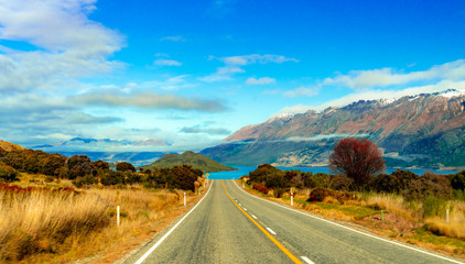 Road, Glenorchy to Queenstown, New Zealand