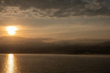 Fototapeta na wymiar Sonnenaufgang Korsika