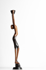 African Woman carving