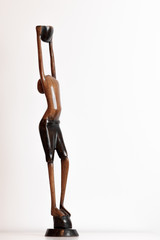 African Woman carving