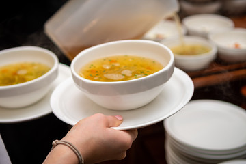 Posiłki i dania w restauracji