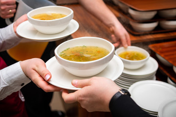 Posiłki i dania w restauracji