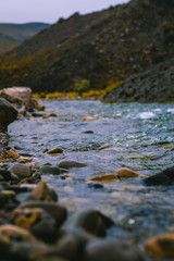 river in the mountains