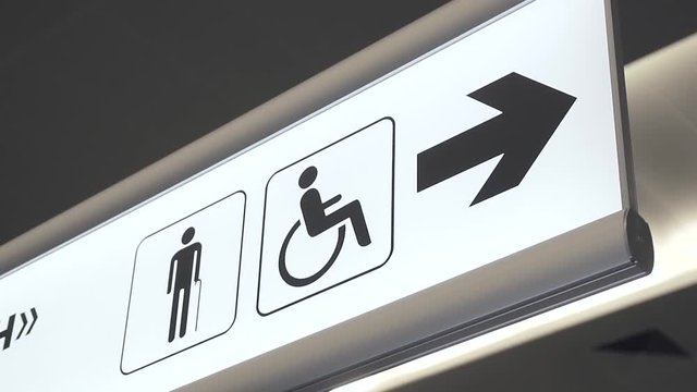 Public Restroom Signs