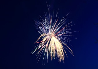 Fototapeta premium Canada Day Independence day July fireworks show