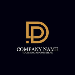 Letter DD Monogram Logo Inspiration, great for logo Marks