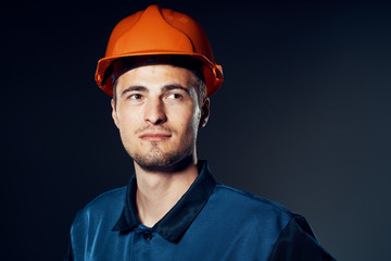 portrait of construction worker