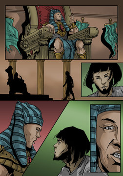 The Pharaoh Speaks To Joseph
