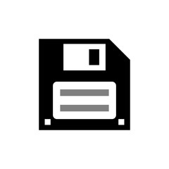 save, icon, symbol, vector, floppy, illustration