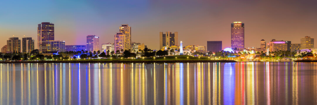 Downtown Long Beach Cityscape