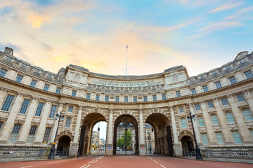 Admiralty Arch in London, UK