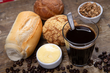 coffee and bread