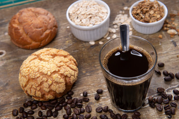 coffee and bread