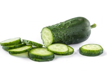 Ground Cucumber with Slices