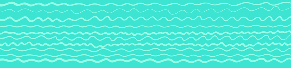 Wavy sea wallpaper. Abstract waved nautical background. Colored pattern with waves. Colorful texture. Doodle for your design