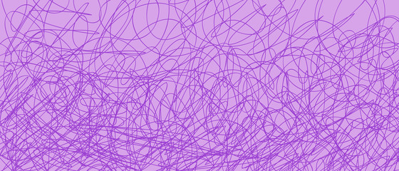 Fototapeta premium Colored tangled pattern. Abstract chaotic texture. Background with lines and waves. Art creation