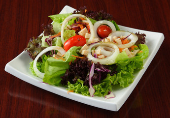 fresh vegetable salad