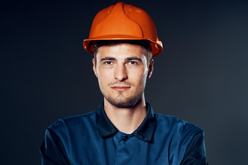 portrait of construction worker