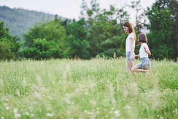 girl in the field