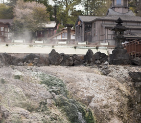 草津温泉　風景