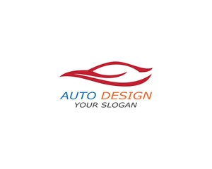 Auto car Logo Template vector icon