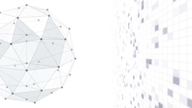 Network Technology Business World background