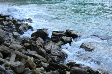 sea and rocks