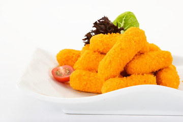Breaded Crab Finger /Breaded Prawn Sausage