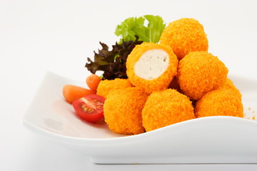 Breaded Chicken/ Crab Ball