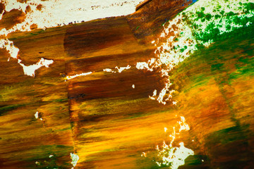 abstract painting splash and brush strokes