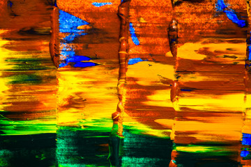 abstract colorful grunge paint background