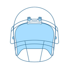 American Football Helmet Icon