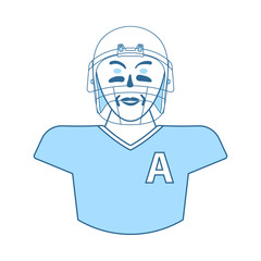 American Football Player Icon