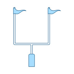 American Football Goal Post Icon